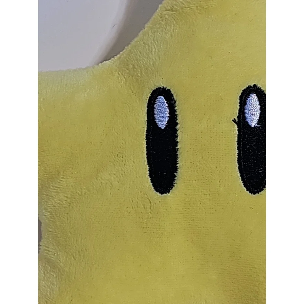 Super Mario Invincibility Star Plush 6 inch Merch Toy Cute Yellow Gift Nintendo‎
